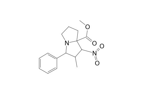 Methyl hexahydro-2-methyl-1-nitro-3-phenyl-1H-pyrrolizine-7a-carboxylate