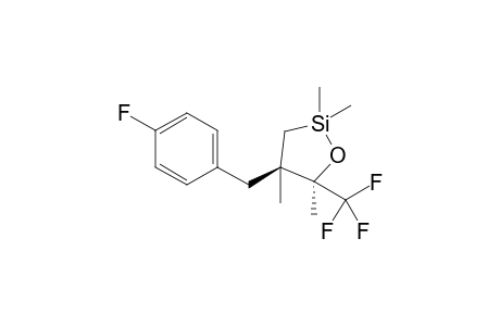 (4R,5R)-4-[(4-fluorophenyl)methyl]-2,2,4,5-tetramethyl-5-(trifluoromethyl)oxasilolane