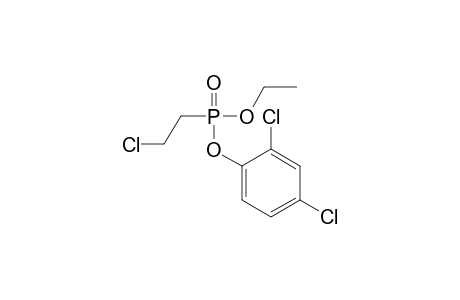 2,4-bis(chloranyl)-1-[2-chloroethyl(ethoxy)phosphoryl]oxy-benzene