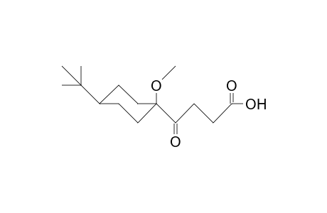 4-(cis-4-tert-Butyl-R-1-methoxy-cyclohex-1-yl)-4-oxo-butanoic acid
