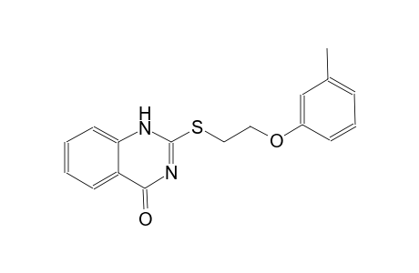 4(1H)-quinazolinone, 2-[[2-(3-methylphenoxy)ethyl]thio]-