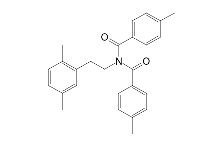 2,5-Dimethylphenethylamine N,N-bis(4-toluoyl)