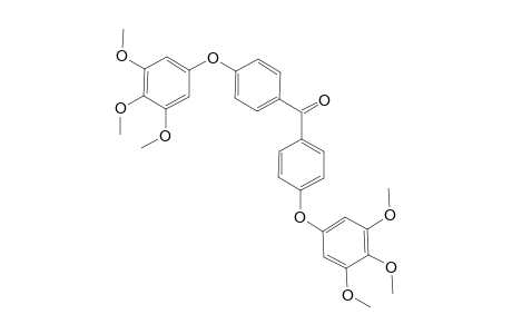bis[4-(3,4,5-trimethoxyphenoxy)phenyl]methanone