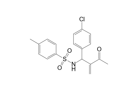 N-[1-(4-chlorophenyl)-2-methylene-3-oxo-butyl]-4-methyl-benzenesulfonamide