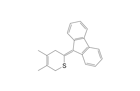 2-(9-Fluorenylidene)-3,6-dihydro-2H-4,5-dimethylthiopyran