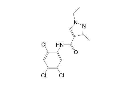 1-ethyl-3-methyl-N-(2,4,5-trichlorophenyl)-1H-pyrazole-4-carboxamide