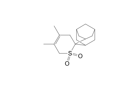 spiro[Adamantane-2,1'-4',5'-dimethyl-2'-thiacyclohex-4'-ene 2',2'-dioxide]
