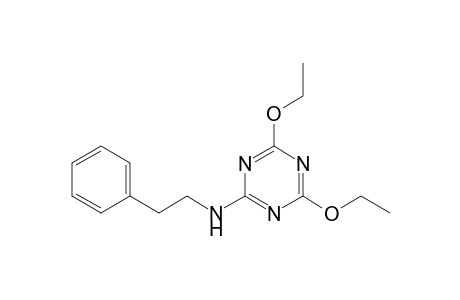 (4,6-diethoxy-s-triazin-2-yl)-phenethyl-amine