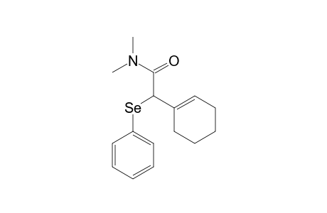 N,N-Dimethyl-.alpha.-(phenylseleno)-1-cyclohexene-1-acetamide