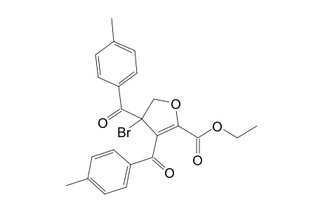 2-Ethyl 3,4-bis(4'-methylbenzoyl)-4-bromo-4,5-dihydrofuran-2-carboxylate