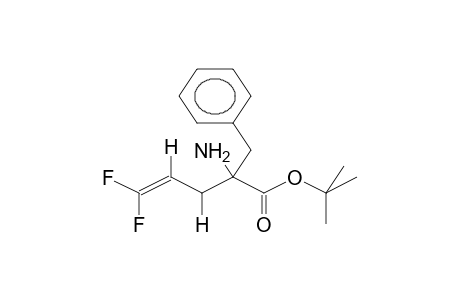 TERT-BUTYL 2-AMINO-2-BENZYL-5,5-DIFLUORO-4-PENTENOATE
