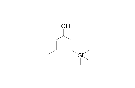 (1E,4E)-1-Trimethylsilyl-1,4-hexadien-3-ol