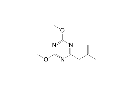 2-(2'-Methyl-2'-propenyl)-4,6-dimethoxy-1,3,5-triazine