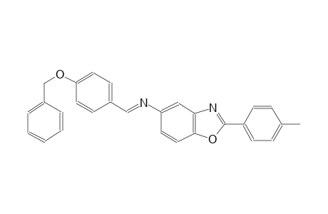5-benzoxazolamine, 2-(4-methylphenyl)-N-[(E)-[4-(phenylmethoxy)phenyl]methylidene]-