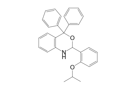 2H-3,1-Benzoxazine, 1,4-dihydro-2-[2-(1-methylethoxy)phenyl]-4,4-diphenyl-