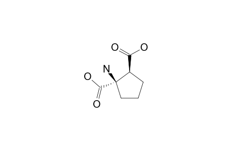 CIS-1-AMINO-1,2-CYCLOPENTANEDICARBOXYLIC-ACID