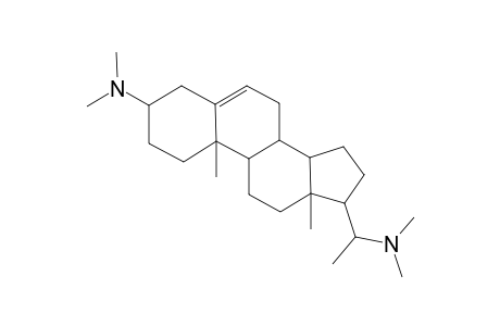 Pregn-5-ene-3,20-diamine, N,N,N',N'-tetramethyl-, (3.beta.,20S)-