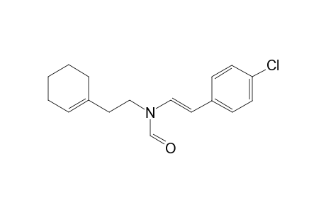 N-[2'-(Cyclohex-1'-enyl)ethy])-N-(4'-chlorostyryl)formamide