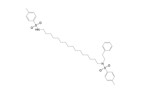 Benzenesulfonamide, 4-methyl-N-[16-[[(4-methylphenyl)sulfonyl]amino]hexadecyl]-N-(2-pheny lethyl)-