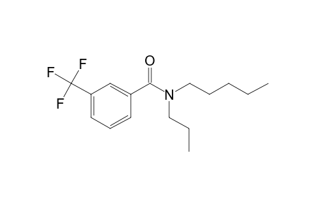 Benzamide, 3-trifluoromethyl-N-propyl-N-pentyl-