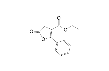 2-keto-5-phenyl-3H-furan-4-carboxylic acid ethyl ester