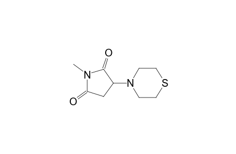 1-Methyl-3-thiomorpholin-4-yl-pyrrolidine-2,5-dione