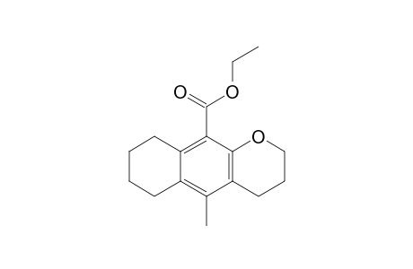 Ethyl 3,4,6,7,8,9-hexahydro-5-methyl-2H-benzo[g]chromene-10-carboxylate