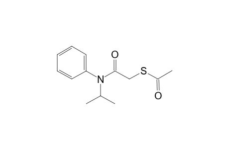 N-Phenyl-N-isopropyl-S-acetylthioacetamide