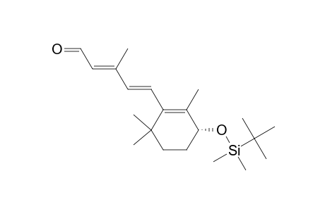 (2E,4E)-5-[(3R)-3-[tert-butyl(dimethyl)silyl]oxy-2,6,6-trimethyl-1-cyclohexenyl]-3-methylpenta-2,4-dienal