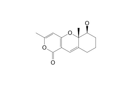CIS-3,5A-DIMETHYL-6-HYDROXY-1H,7H-5A,6,8,9-TETRAHYDRO-1-OXOPYRANO-[4.3-B]-[1]-BENZOPYRAN