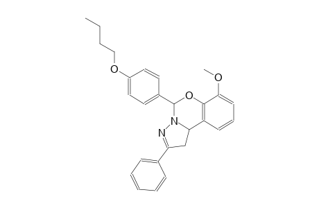 5-(4-butoxyphenyl)-7-methoxy-2-phenyl-1,10b-dihydropyrazolo[1,5-c][1,3]benzoxazine