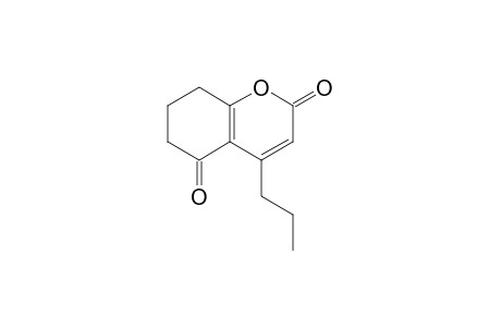 4-Propyl-7,8-dihydro-2H-chromene-2,5(6H)-dione