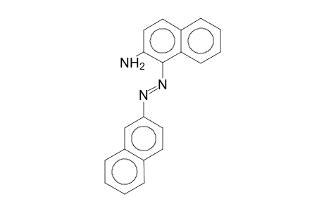 2-Naphthaleneamine, 1-[2-(2-naphthyl)-1-diazenyl]