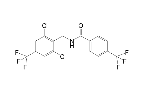 N-[2,6-Dichloro-4-(trifluoromethyl)benzyl]-4-(trifluoromethyl)benzamide