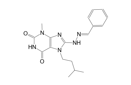 benzaldehyde, [2,3,6,7-tetrahydro-3-methyl-7-(3-methylbutyl)-2,6-dioxo-1H-purin-8-yl]hydrazone