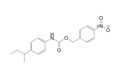 Carbamic acid, [4-(1-methylpropyl)phenyl]-, (4-nitrophenyl)methyl ester