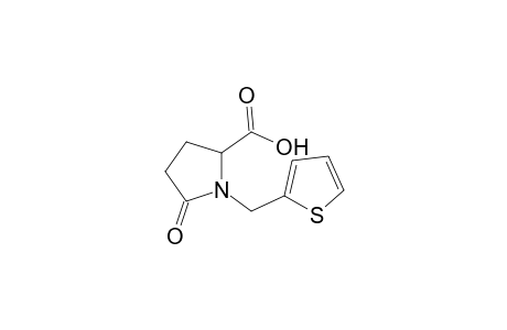 5-oxo-1-(2-thenyl)-2-pyrrolidinecarboxylic acid