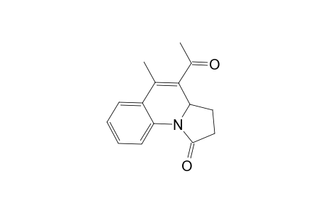 4-Acetyl-5-methyl-3,3a-dihydro-2H-pyrrolo[1,2-a]quinolin-1-one