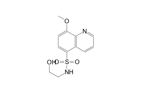 N-(2-hydroxyethyl)-8-methoxy-5-quinolinesulfonamide