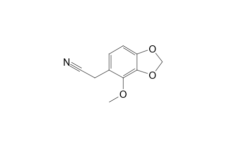 2-(4-methoxy-1,3-benzodioxol-5-yl)acetonitrile