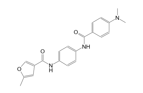 3-furancarboxamide, N-[4-[[4-(dimethylamino)benzoyl]amino]phenyl]-5-methyl-