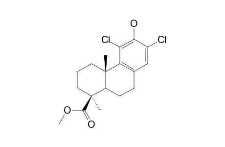 Methyl 11,13-dichloro-12-hydroxypodocarpa-8,11,13-trien-19-oate