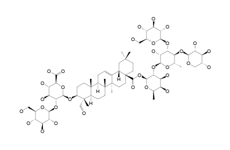 RP-68998;3-O-BETA-D-GLUCOPYRANOSYL-(1->2)-BETA-D-GLUCURONOPYRANOSYL-GYPSOGENIN-28-O-BETA-D-GLUCOPYRANOSYL-(1->3)-[BETA-D-XYLOPYRANOSYL-(1->4)]-ALP
