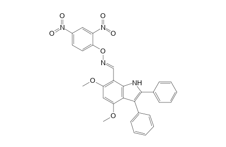 4,6-Dimethoxy-7-(2,4-dinitrophenoxyiminomethyl)-2,3-diphenylindole