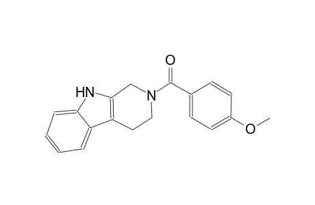 methyl 4-(1,3,4,9-tetrahydro-2H-beta-carbolin-2-ylcarbonyl)phenyl ether