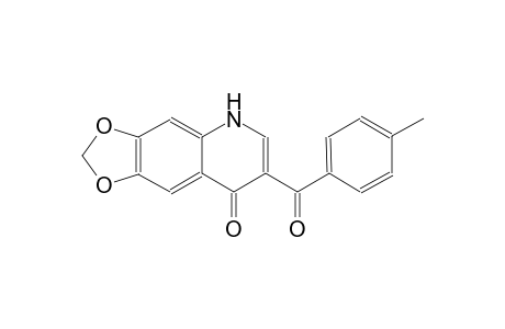 7-(4-methylbenzoyl)[1,3]dioxolo[4,5-g]quinolin-8(5H)-one