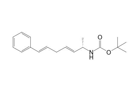 (1S,2E,5E)-1-Methyl-6-phenyl-N-(t-butoxycarbonyl)-2,5-hexadienamine