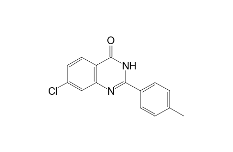 7-chloro-2-p-tolyl-4(3H)-quinazolinone