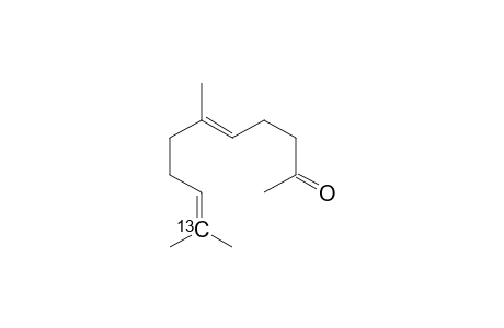 (10-13C)-(E)-6,10-Dimethylundeca-5,9-dien-2-one