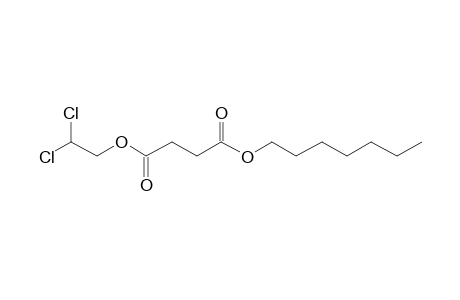 Succinic acid, 2,2-dichloroethyl heptyl ester